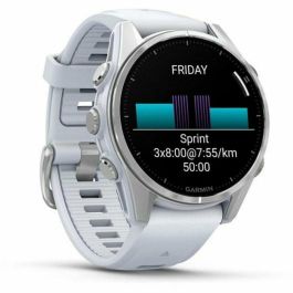 Garmin Fenix 8 Reloj Inteligente Smartwatch AMOLED 1.3" (3,3 cm) 43mm 416x416 Px Táctil GPS WiFi Plata 32GB Resistente al Agua 40m