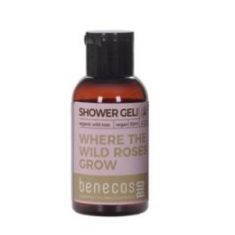 BENECOS Gel de Baño Rosa Mosqueta Mini Viaje 50ml - Cosmético Bio Vegano Certificado Precio: 2.50000036. SKU: B1KCVVNV6X