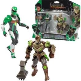 Caja de figuras - GORMITI - Vástago y Gormiti asociados a la Tierra - Glen y Rockard - 15 cm - a partir de 4 años - GRV193 Precio: 48.50000045. SKU: B14NALMXA2