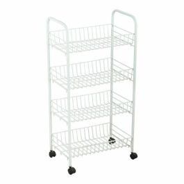 Carrito Verdulero Confortime Metal Blanco (36 x 26,5 x 86 cm) Precio: 88.50000016. SKU: S2211462
