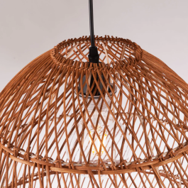 Avondale Lámpara Colgante Ratán Natural Boho-Chic SKD-P80043