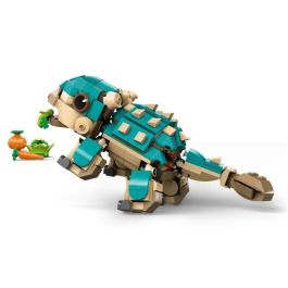 LEGO 76962 Bumpy Bebé Ankylosaurus Jurassic World Campamento Cretácico Juguete Construible Figura Articulada LEGO 76962 Bumpy Bebé Ankylosaurus Jurassic World Campamento Cretácico Juguete Construible Figura Articulada