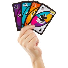 Mattel Games GDR44 Juego de Cartas UNO Flip. Edición con Baraja a Doble Cara y Carta Especial FLIP. Familiar +7 años.