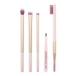 Real Techniques NATURAL BEAUTY EYE Lote de Brochas de Maquillaje para Ojos, 5 Piezas, Vegano y Cruelty Free Precio: 15.49999957. SKU: S0598647