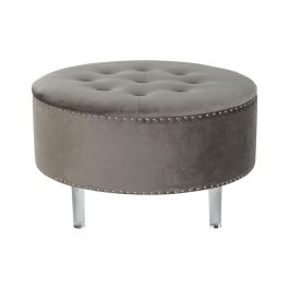 Descalzadora Chic DKD Home Decor Gris Plateado 80 x 43 x 80 cm Precio: 149.88999993. SKU: B1GFZN8F3R