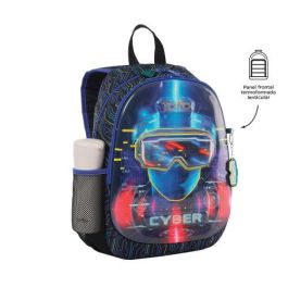 Totto Mochila Morral Mettaverse M MJ04MTV002-2320-5CEM, Azul Marino, Infantil, Poliéster Precio: 40.49999954. SKU: B1994KE9S8