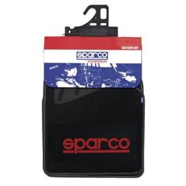 SPARCO SPC1903 Alfombra Moqueta Roja 4 Piezas con Talonera Antideslizante, Ajuste Universal, Fácil Limpieza, Diseño Deportivo SPARCO SPC1903 Alfombra Moqueta Roja 4 Piezas con Talonera Antideslizante, Ajuste Universal, Fácil Limpieza, Diseño Deportivo