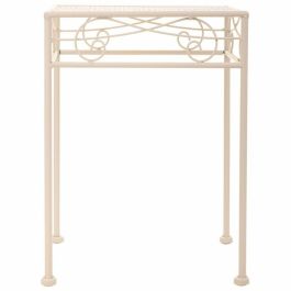 Soporte para Maceta Alexandra House Living Blanco Metal Hierro 25 x 45 x 72 cm