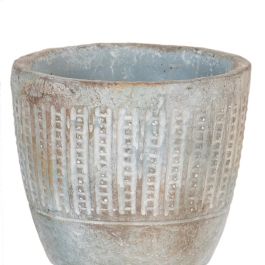 Macetero Cemento Decoración 11,50 X 11,50 X 11,50 cm