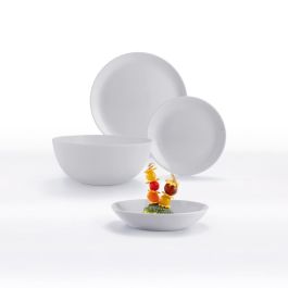 Luminarc Diwali Granit Ensaladera Vidrio Gris Brillo 21 cm