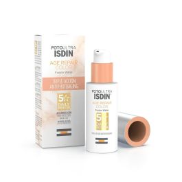 Protector Solar con Color Isdin Fusion Water Magic Repair Spf 50 50 ml Precio: 26.49999946. SKU: B12BLCWV74