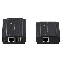 Startechcom Hub Extensor USB 2.0 4 Puertos RJ45 por Cable Ethernet Cat5e/Cat6 hasta 100m