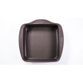 Pyrex Fuente Asimetria Acero Cuadrada 24x24 cm