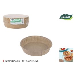 Set de 12 moldes para horno de papel Algon 15.3 x 4 cm (24 Unidades) Precio: 40.68999979. SKU: B1CR7DRA8X