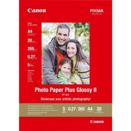 Canon PP-201 Papel fotográfico Glossy II A4 265g, paquete de 20 hojas Precio: 28.69000024. SKU: B1C4FV76J7