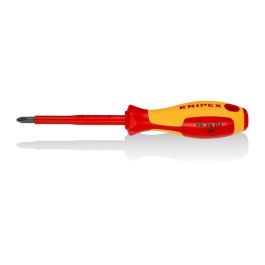 Knipex Destornillador Phillips 982402, Boca Cruciforme, 212x35x33mm, Mango Ergonómico, Acero Cromo Vanadio Molibdeno, Rojo/Amarillo Precio: 13.50000025. SKU: S7913427