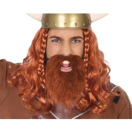 Barba Vikingo Pelirrojo Hombre Adulto