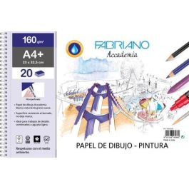 FABRIANO BLOC MICROPERFORADO DIBUJO Y PINTURA 20H 160G A4+ Precio: 4.49999992. SKU: B1FJMHY4MN