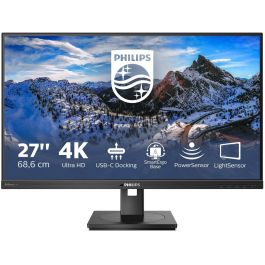 Philips 279P1/00 Monitor 27" 4K Ultra HD IPS, 3840x2160, 4ms, 60Hz, 2xHDMI, USB-C 90W, DisplayPort, Altavoces, Negro