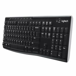 Logitech Teclado K270 Wireless Francés Inalámbrico 2.4 GHz hasta 10m, Resistente a Salpicaduras, Compatible con Windows 7/Vista/XP