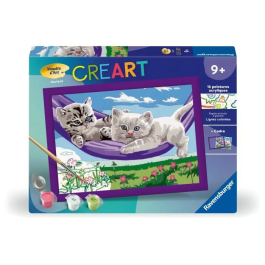 Ravensburger 25828 Kit de pintura por números Gatitos en la hamaca 18 x 24 cm para 9 años en adelante Precio: 25.7900005. SKU: B1GJDLJPDH