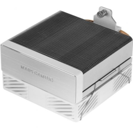 Mars Gaming MCPU-X4 Disipador CPU 230W TDP con Ventilador 120mm Silencioso Blanco para Intel/AMD AM4/AM5
