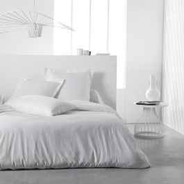 TODAY TOD3574643503022 Funda de Almohada Essential 100% Algodón Liso 63x63+5 cm Color Tiza