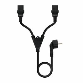 NANOCABLE Cable alimentacion CEE7/M - 2xC13/H, 3 m