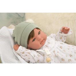 Muñeca reborn arias 45 cm paulina c/manta Muñeca reborn arias 45 cm paulina c/manta