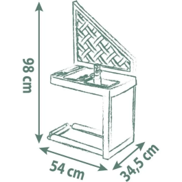 Smoby SMO810926WEB Cocina de verano Accesorios para el hogar