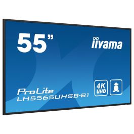Iiyama LH5565UHSB-B1 - Monitor Digital Signage 55" 4K UHD IPS, 800 cd/m², 24/7, Android 11, 2xHDMI, DP, USB, Wi-Fi, LAN, VESA 400x400
