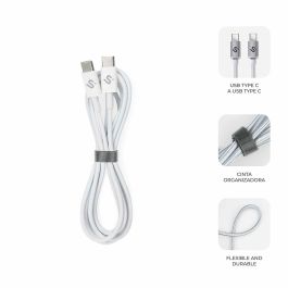 Cable USB-C a USB-C Subblim PLUS Negro 1 m