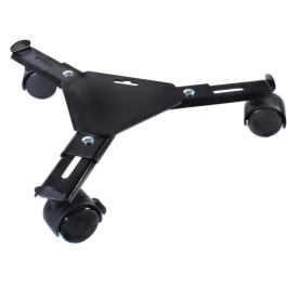 Nature Estantería enrollable extensible H6 x 27/37 x 27/37 cm Metal Negro