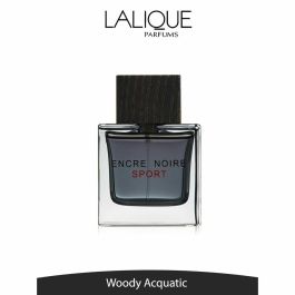 Lalique Encre Noire Sport Eau de Toilette Vaporizador para Hombre 100 ml. Un aroma amaderado fresco con carácter, ideal para el hombre moderno y elegante.
