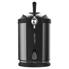 Cecotec BeerFlow Steel 5000 - Dispensador de Cerveza con Refrigeración Integrada para Barriles Universales de 5 L, 2-12°C