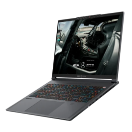 MSI Portatil Stealth 16 Mercedesamg A1Vgg-298Es. 16" Oled Qhd+ (2560X1600) 240Hz,. Ultra 9 Processor 185H. Nvidia Geforce Rtx 4070, Gddr6 8Gb. Ddr5 16Gb*2. Win 11 Home Adv. Gray