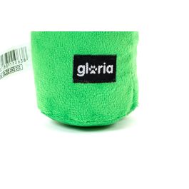Gloria Peluche para Perro Champcane Botella Champán con Sonido, Blando, para Razas Pequeñas y Medianas, Verde Poliéster