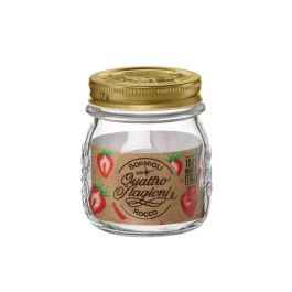 Bormioli Rocco Quattro Stagioni Tarro Conserva Vidrio 25 cL con Cierre Rosca, Apto Lavavajillas y Frigorífico