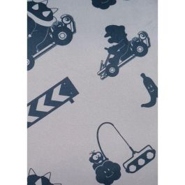 Mario Bros AAARI53398 Cojín de Doble Cara Cuadrado - Diseño Mario vs Bowser - Microfibra - 40 x 40 cm