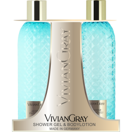 Set Vivian Gray: Gemstone, Jasmine & Patchouli, Soothing, Shower Gel, For All Skin Types, 300 ml + Gemstone, Jasmine & Patchouli, Hydrating, Body Lotion, 300 ml Precio: 19.68999967. SKU: B16RZZPXYY