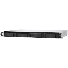 QNAP TS-h765eU NAS Bastidor 1U Intel Atom 8 GB DDR5 QuTS hero, 4 bahías 3.5", 3 ranuras NVMe PCIe E1.S/M.2, 10GbE