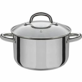 GSW Montreal Batería de Cocina 7 Piezas Acero Inoxidable 18/10 para Inducción: Ollas 16, 20, 24 cm y Sartén 24 cm