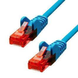 ProXtend Cable Ethernet CAT6 U/UTP CCA PVC AWG 26 Azul 10m con Protección de Pestaña y Alivio de Tensión para Conexión Segura y Duradera Precio: 4.49999968. SKU: B1FXR8PNG6