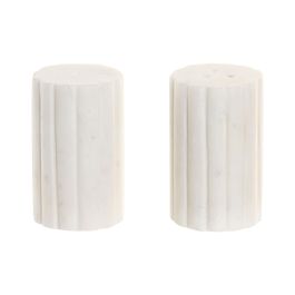 DKD Home Decor Salero de Mármol Urban Blanco Set de 2, 8 cm Alto, Apto Lavavajillas Precio: 11.49999972. SKU: B15ZTSQPFK