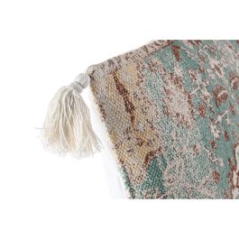 Cojin Arabe DKD Home Decor Azul Beige 10 x 45 x 45 cm Cojin Arabe DKD Home Decor Azul Beige 10 x 45 x 45 cm