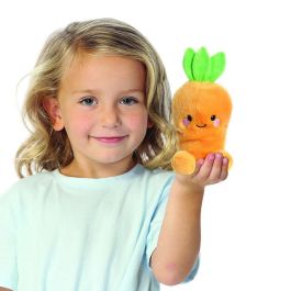 Palm Pals Peluche de Zanahoria Suave, 13 cm, Juguete de Peluche para Niños