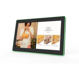 ALLNET Meetingraum RGB LED Tablet 15 Zoll RK3399 Android 10 und NFC/RFID schwarz