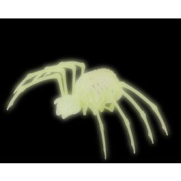 Araña Decoración Halloween Esqueleto Translúcido Brillo Oscuridad Animales Plástico Resistente