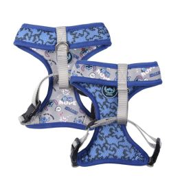 Cerdá T3S:S/M Arnés para Perros de Stitch, Talla S/M, Color Azul Oscuro Cerdá T3S:S/M Arnés para Perros de Stitch, Talla S/M, Color Azul Oscuro
