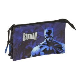 Safta Estuche Portatodo Triple Batman Tres Cremalleras Bolso Escolar 120x220x30 mm Precio: 16.50000044. SKU: B1DM5EDTP6